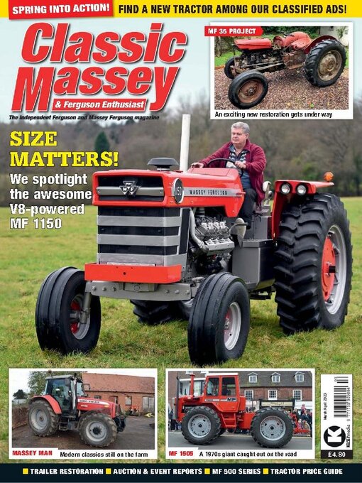 Title details for Classic Massey & Ferguson Enthusiast by Kelsey Publishing Ltd - Available